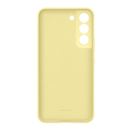 Чохол Samsung S901 (S22) Silicone Cover EF-PS901TYEGRU, Butter Yellow