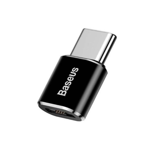 Перехідник Baseus Micro Female To Type-C Male Adapter Converter, Black