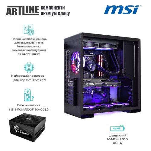 Персональний комп'ютер ArtLine Overlord (DRAGONv08)