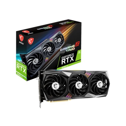 Відеокарта MSI GeForce RTX 3060 Ti Gaming X Trio 8G LHR 8GB (RTX 3060 Ti GAMING Z TRIO 8G LHR)