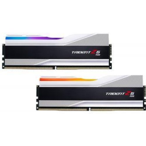 Модуль пам'яті DDR5 32GB (2x 16GB) 6000MHz G.Skill Trident Z5 RGB Silver (F5-6000J3636F16GX2-TZ5RS)