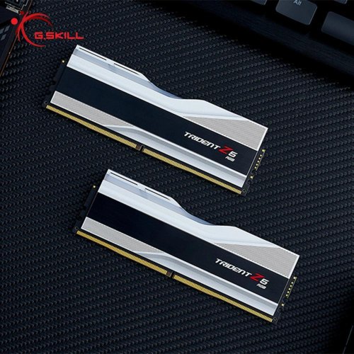 Модуль пам'яті DDR5 32GB (2x 16GB) 6000MHz G.Skill Trident Z5 RGB Silver (F5-6000J3636F16GX2-TZ5RS)
