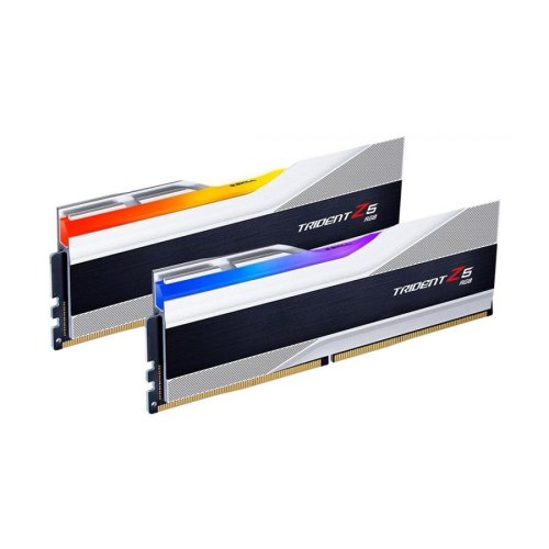 Модуль пам'яті DDR5 32GB (2x 16GB) 5600MHz G.Skill Trident Z5 RGB Silver (F5-5600J3636C16GX2-TZ5RS)