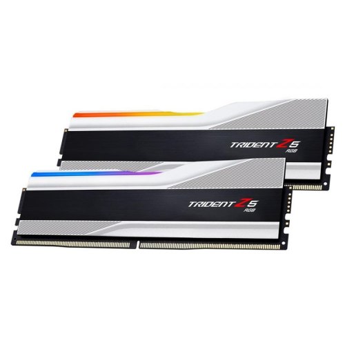 Модуль пам'яті DDR5 32GB (2x 16GB) 5600MHz G.Skill Trident Z5 RGB Silver (F5-5600J3636C16GX2-TZ5RS)