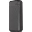 Зовнішній акумулятор PowerBank 2Е 20000mAh, DC 5V, 2.1A, Type-C, MicroUSB, USB-А, Black