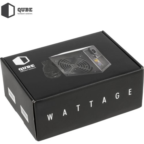Блок живлення Qube 550W 80+ Bronze (QBC-GPM-550W-80B) 550Вт