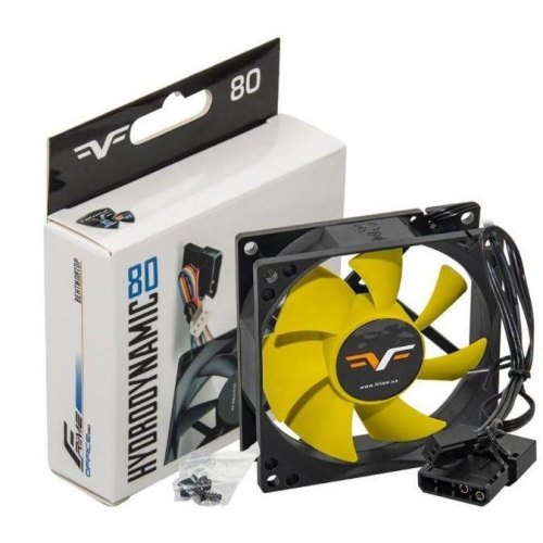 Кулер Frime FYF80 Black-Yellow (FYF80HB3)
