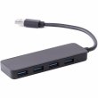 USB 3.0 USB-хаб Cablexpert 4-х портовий 3.0 Black (A-AMU3-4P-01)