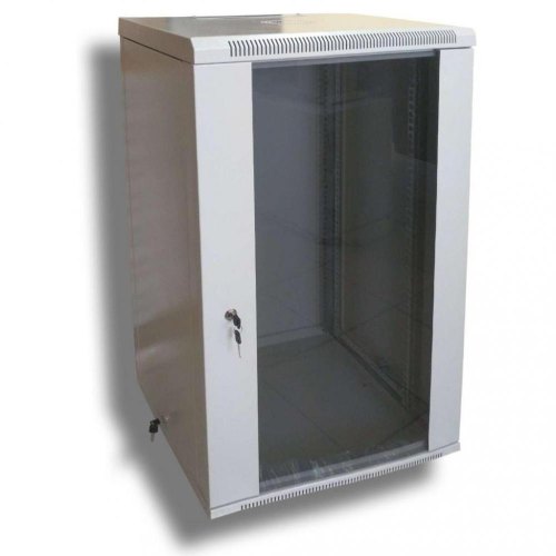Шкаф настенный Hypernet 18U 19 600x450 (WMNC-18U-FLAT)