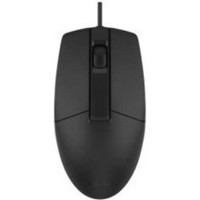 Мишка дротова, A4Tech (OP-330S USB (Black)), стандартна, оптична 100dpi, 2кн+1кол, чорний*
