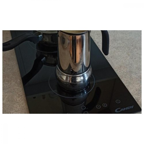 Варильна поверхня Candy електрична склокерамічна, 30см, доміно, чорний