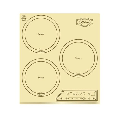 Варильна поверхня Kaiser індукційна Art Deco, 45см, бежевий
