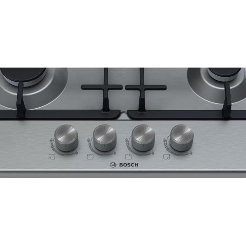 Варильна поверхня Bosch  газова, 60см, чавун, нерж