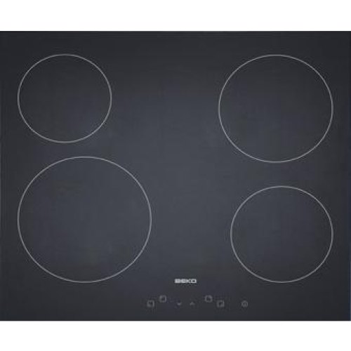 Варильна поверхня Beko електрична, 60см, чорний
