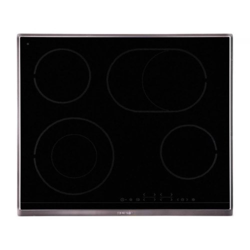 Варильна поверхня Gorenje електрична, 60см, розширена зона, чорний