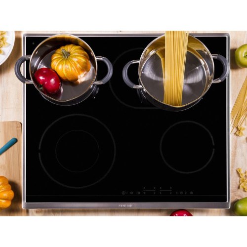 Варильна поверхня Gorenje електрична, 60см, розширена зона, чорний