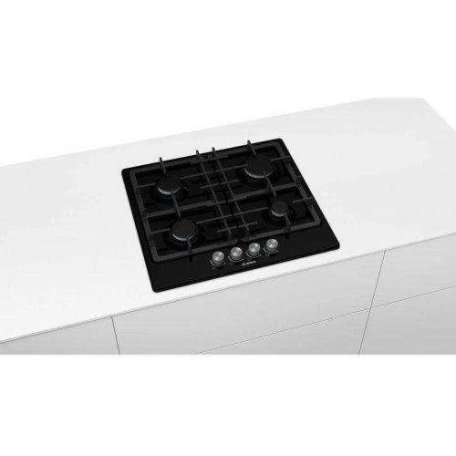 Варильна поверхня Bosch  газова, 60см, чавун, чорний