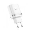 МЗП HOCO C12Q Smart QC3.0 (1USB/3A) + Type-C (White)