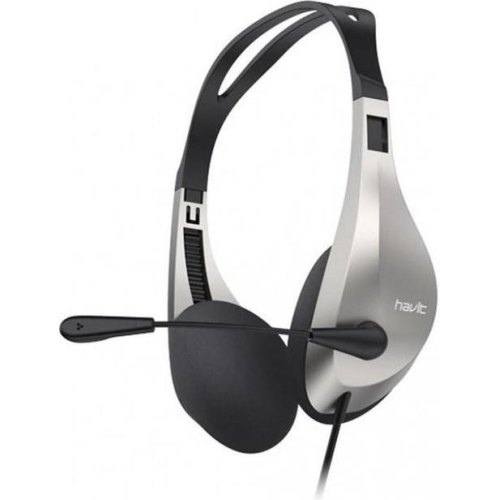 Гарнітура дротова, HAVIT HV-H205d Black/Gray