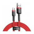 Кабель Baseus Cafule Cable USB For Type-C 2A 3.0M Red/Red