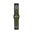 Браслет Sport Nike+ для Xiaomi Amazfit/Samsung 20 mm (black/green)
