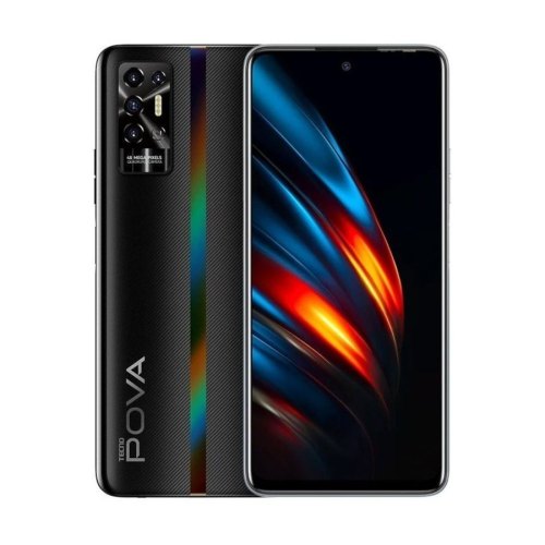 Смартфон TECNO POVA-2 (LE7n) 4/128Gb NFC Dual SIM Dazzle Black