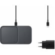 Бездротовий зарядний пристрiй Samsung 15W EP-P5400BBRGRU Wireless Charger Duo w/o TA Black