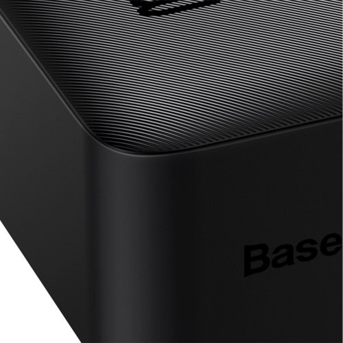 Зовнішній акумулятор Powerbank Baseus Bipow Digital Display 30000mAh 15W, Black