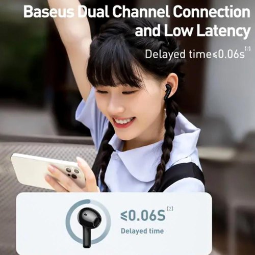 Навушники Baseus Bowie E3 True Wireless Earphones, Black