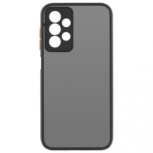 Накладка MakeFuture для Samsung A23 (A235) Frame (Matte PC+TPU) Black