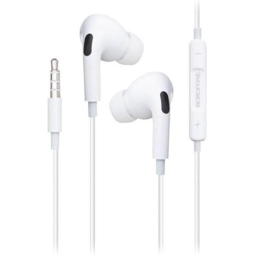 Гарнітура дротова Borofone BM30 Pro, White