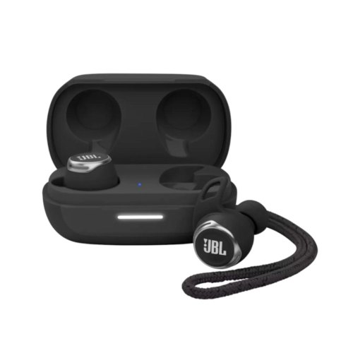 Навушники бездротові, JBL Reflect Flow Pro Black (JBLREFFLPROPBLK)