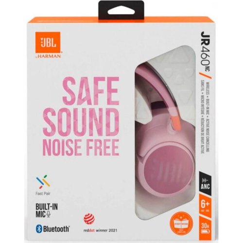 Навушники JBL Tune 460 NC Pink (JBLJR460NCPIK)