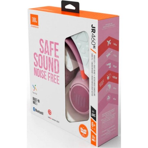 Навушники JBL Tune 460 NC Pink (JBLJR460NCPIK)