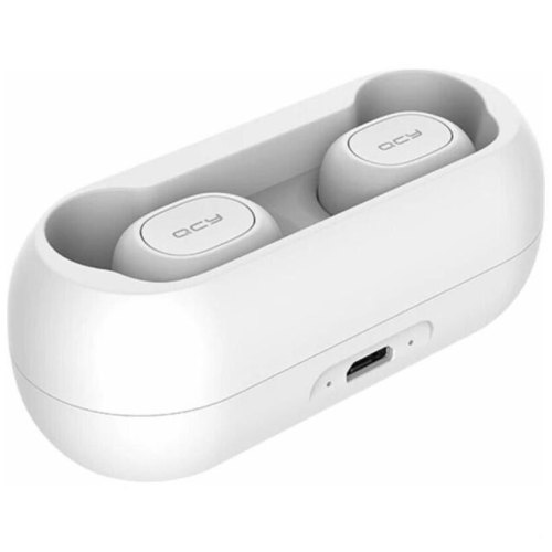 Навушники QCY T1C TWS Bluetooth Earphone, White