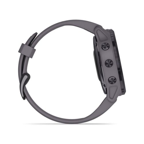 Смарт годинник Garmin Fenix 6S Pro Solar Edition Amethyst Steel with Shale Gray Band (010-02409-15)
