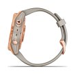 Смарт годинник Garmin Fenix 7S Solar Rose Gold with Light Sand Band (010-02539-11)