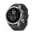 Смарт годинник Garmin Fenix 7 Silver with Graphite Band (010-02540-01)