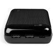 Зовнішній акумулятор Powerbank  Ttec 20000mAh PowerSlim Black (2BB184S)