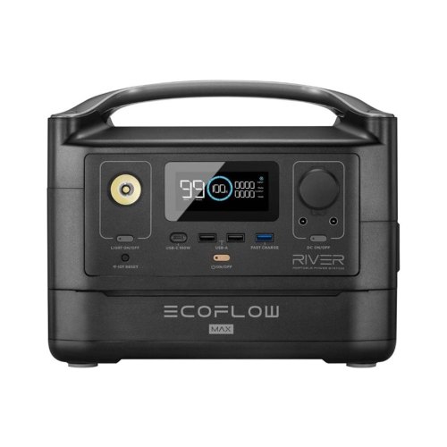 Зарядна станція EcoFlow RIVER Max 576Wh, 160000mAh, 600W (EFRIVER600MAX)