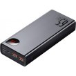 Зовнішній акумулятор Powerbank Baseus Adaman Metal 20000mAh, PD 65W, USB-C, 2xUSB QC 3.0, Black