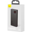 Зовнішній акумулятор Powerbank Baseus Adaman Metal 20000mAh, PD 65W, USB-C, 2xUSB QC 3.0, Black