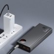 Зовнішній акумулятор Powerbank Baseus Adaman Metal 20000mAh, PD 65W, USB-C, 2xUSB QC 3.0, Black