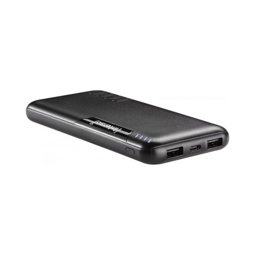 Зовнішній акумулятор Power Bank Intenso P10000 10000mAh USB-C, 2xUSB-A (7332431), black