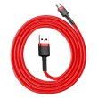 Кабель Baseus Cafule Cable USB For Micro 2.4A 1.0M Red/Red