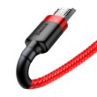 Кабель Baseus Cafule Cable USB For Micro 2.4A 1.0M Red/Red