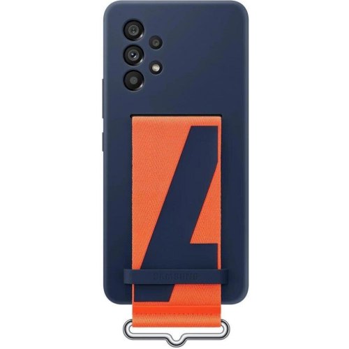 Чохол Samsung A53 5G (A536E) EF-GA536TNEGRU Silicone Cover with Strap, Navy