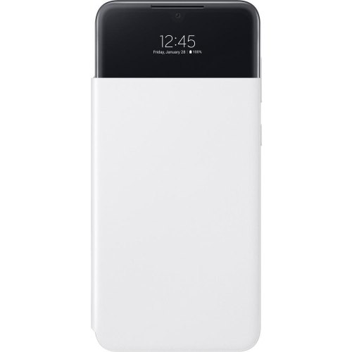 Чохол Samsung A33 5G (A336B) EF-EA336PWEGRU Smart S View Wallet Cover, White