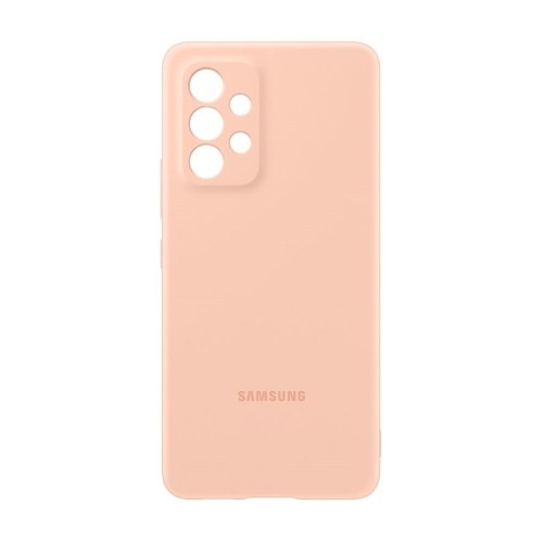 Чохол Samsung A53 5G (A536E) EF-PA536TPEGRU Silicone Cover, Peach