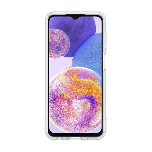 Чохол Samsung A23 (A235) EF-QA235TTEGRU Soft Clear Cover, Transparent